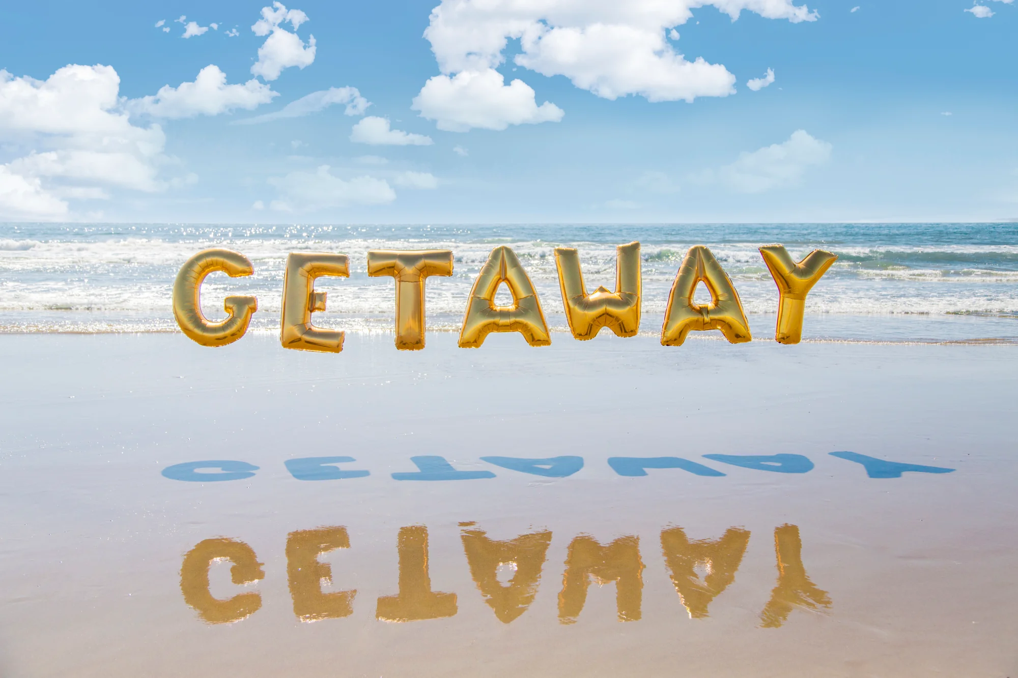 Getaway Balloons (Gold)