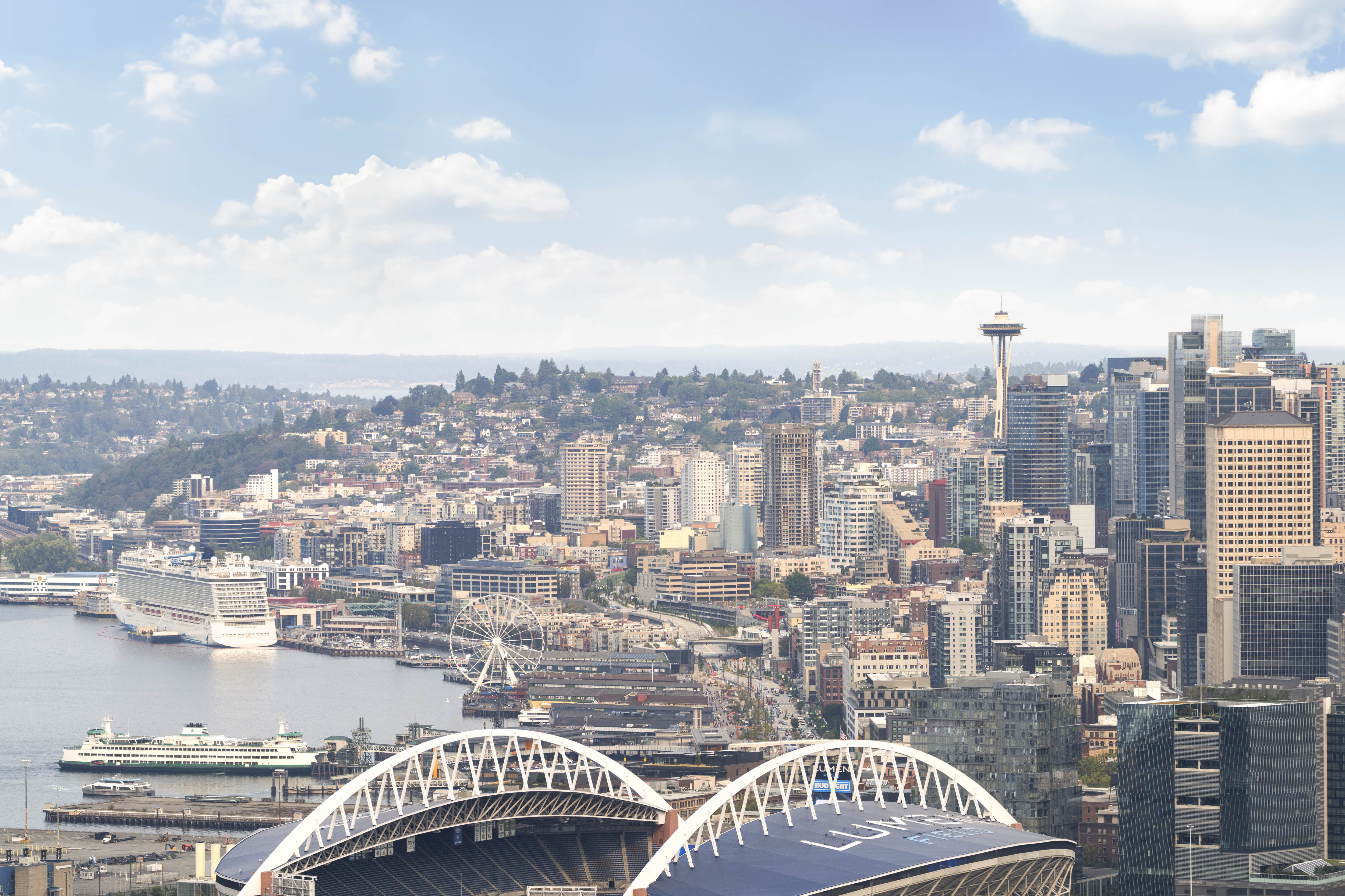 Lumen Field, Space Needle, Seattle