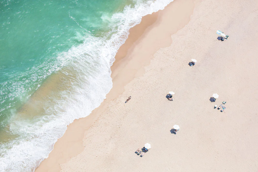 Sconset White Umbrellas, Nantucket